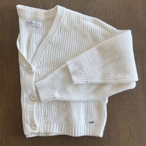 Cropped Hollister Knit Cardigan